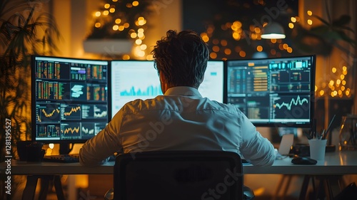 Profit from every opportunity, business, growth, stock, market, chart, finance, investment, graph, trade, financial, exchange, analysis, technology, banking, economy.