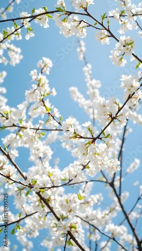  blossoming cherry trees