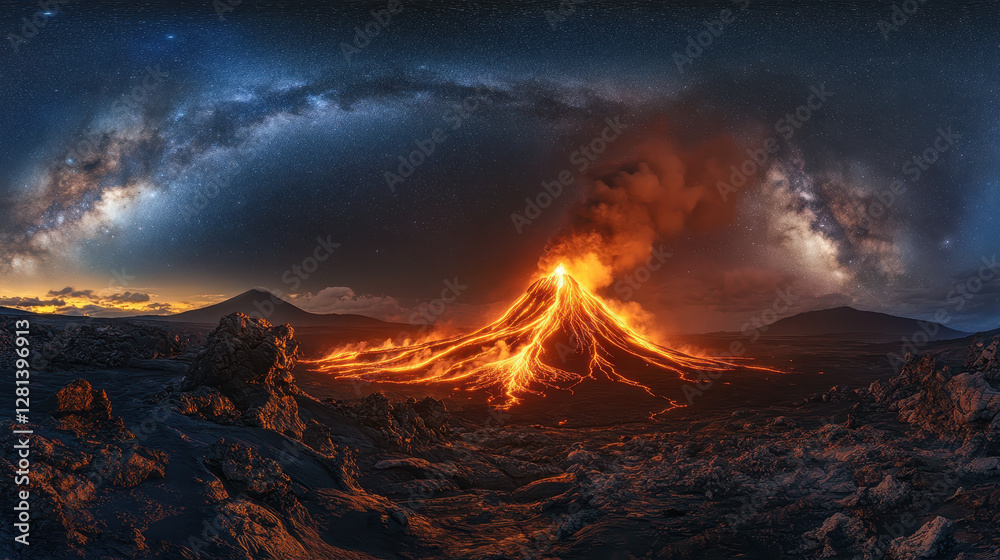 Fototapeta premium Discover lava