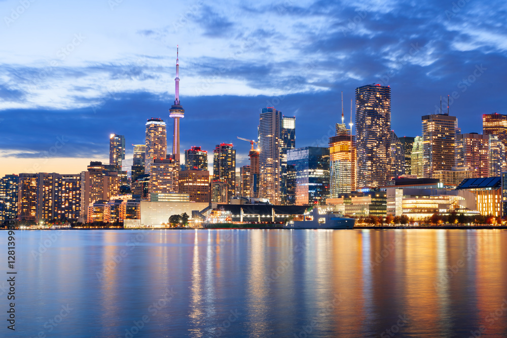 Toronto, Ontario, Canada cityscape on Lake Ontario Toronto, Ontario, Canada cityscape on Lake Ontario