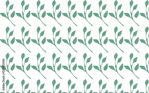 Seamless floral pattern design vector	
