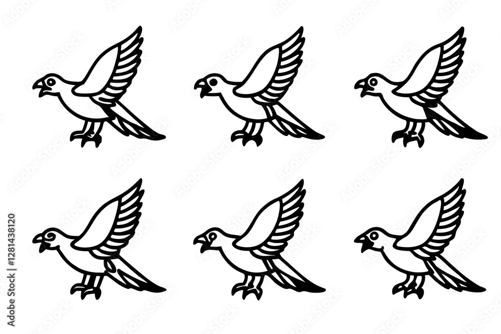 Elegant Osprey Vector Design Elegant Osprey Vector Design