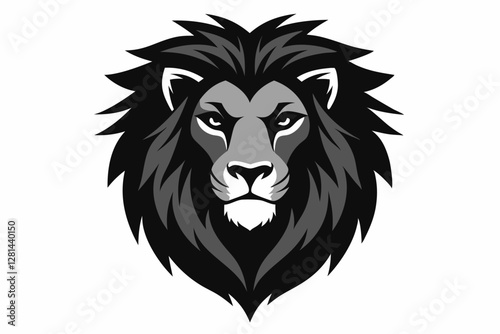 lion head vector