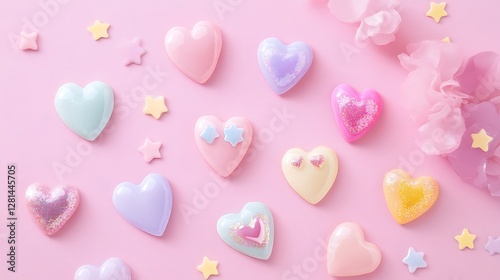 The heart shape is a universally recognized symbol of love, affection, and emotion. It features two rounded lobes at the top, curving inward to meet at a pointed base. Often depicted in red or pink, i