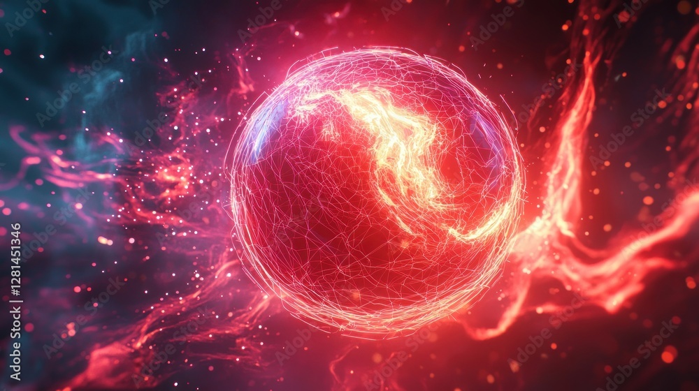 Fiery Celestial Sphere: A Digital Universe Fiery Celestial Sphere: A Digital Universe