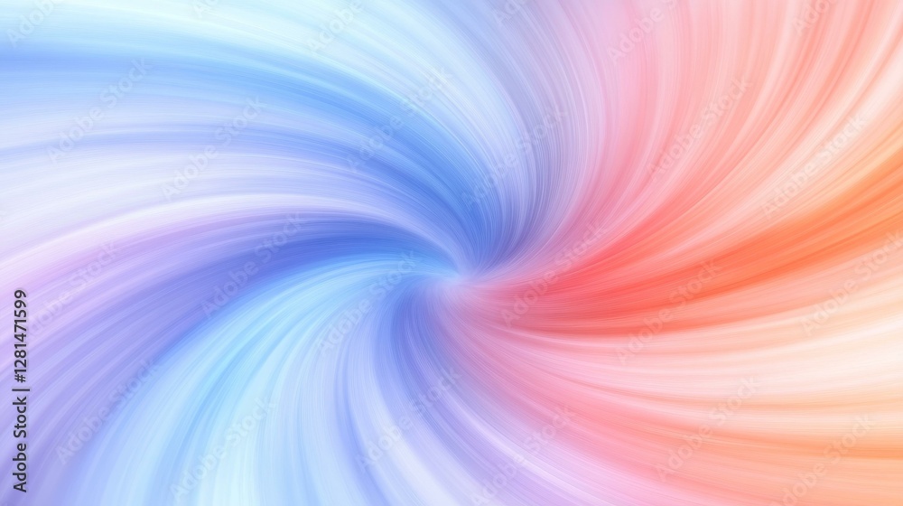 Obraz premium Abstract Colorful Swirling Lines Background