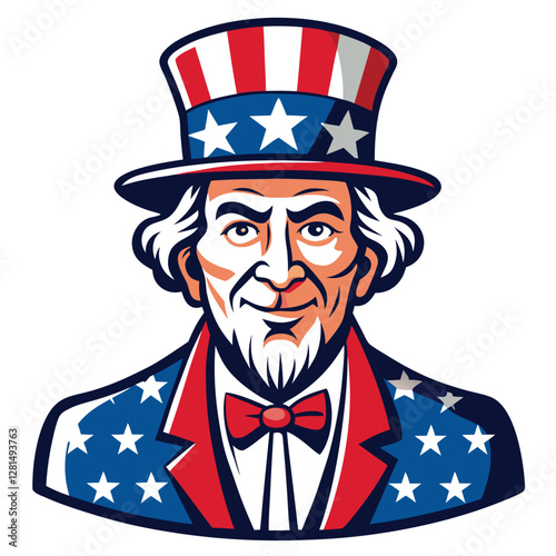 uncle sam vector	
