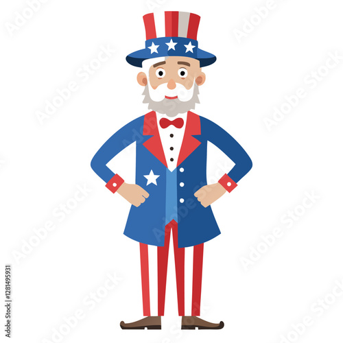 uncle sam vector	