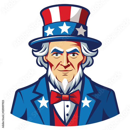uncle sam vector	