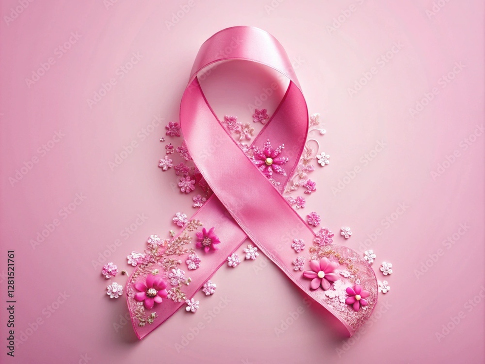 The Symbolism of the Female Cancer Ribbon, Pink Ribbon