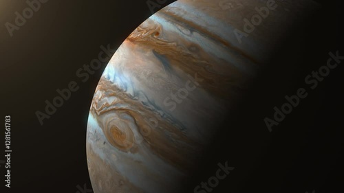 Jupiter Orbit Detail 
Fifth planet from the Sun and the largest in the Solar System.