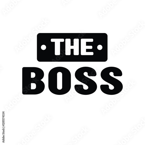 TYPOGRAPHY, boss word typography