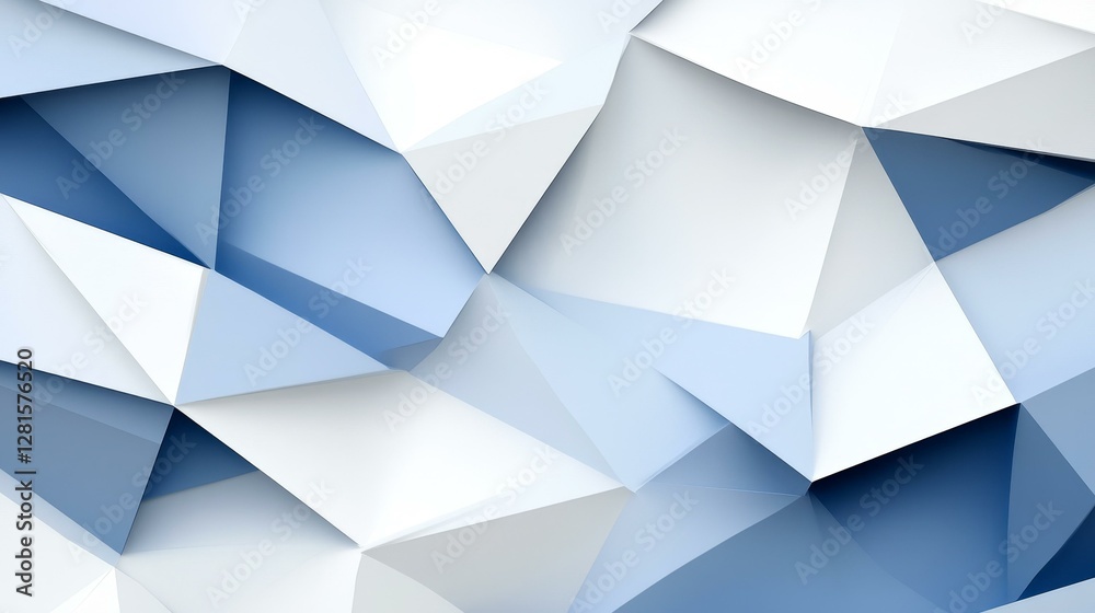 Obraz premium Abstract Geometric Shapes Background Design
