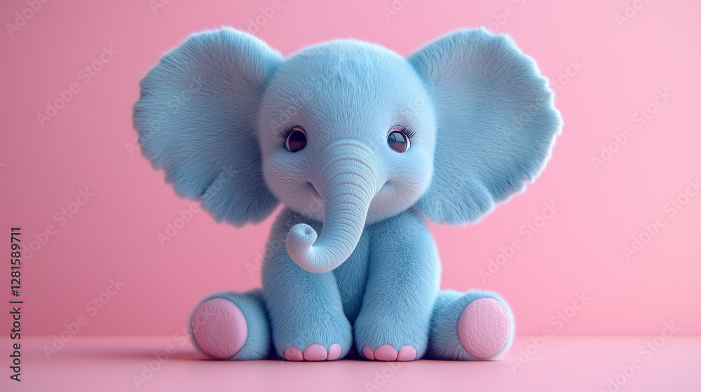 pink elephant toy pink elephant toy