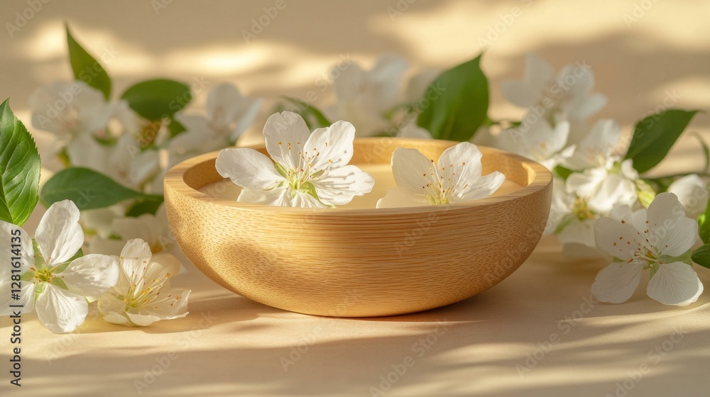 Spring Blossom Spa Bowl Arrangement Spring Blossom Spa Bowl Arrangement