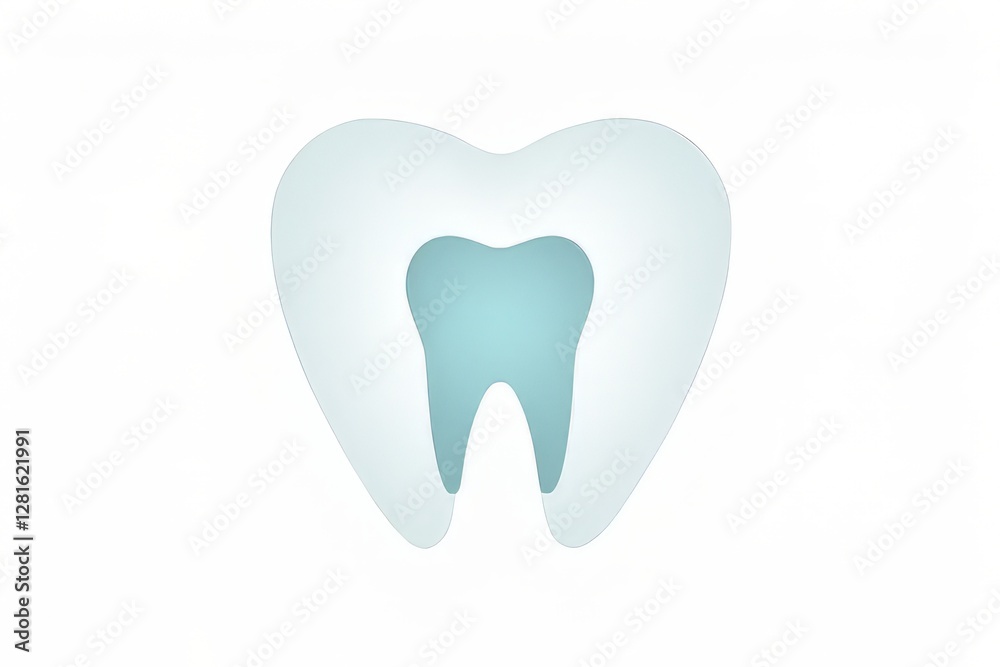 Healthy Tooth Illustration for Dental Care Services Healthy Tooth Illustration for Dental Care Services