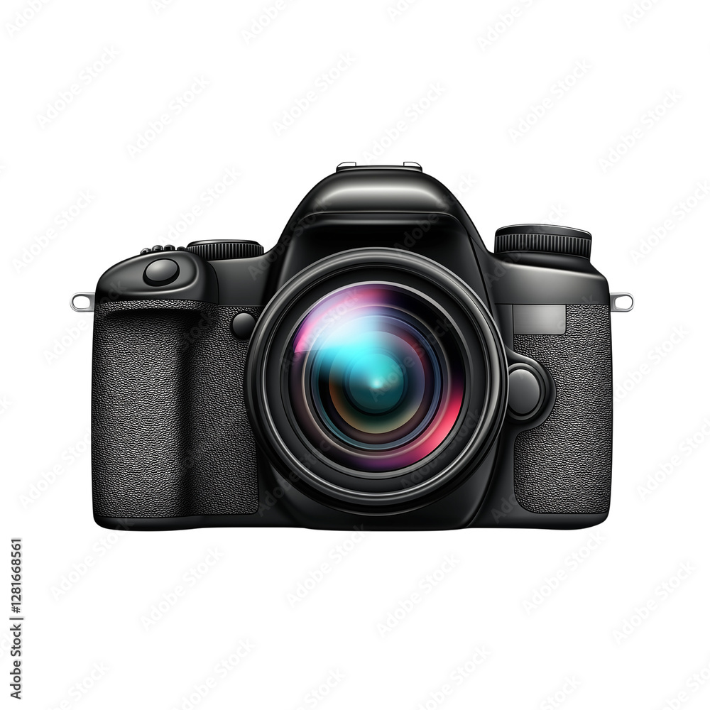 Digital camera isolated on white or transparent background Digital camera isolated on white or transparent background