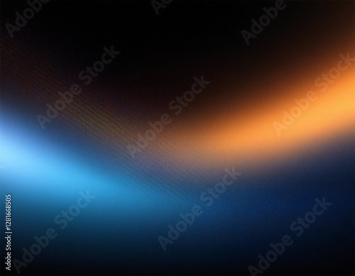 grainy colorful warm blue light leaks on black background with dust texture abstract damaged scratched retro film analog effect for using over photos as overlay or screen filter