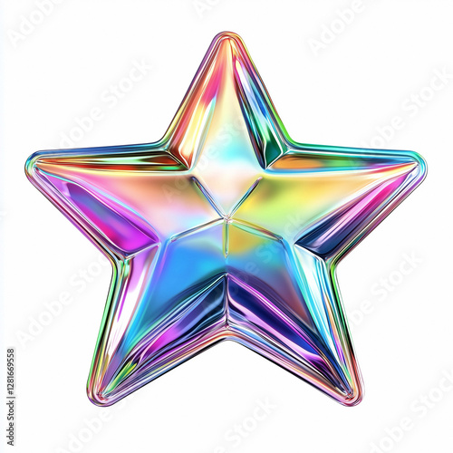 colorful star shape