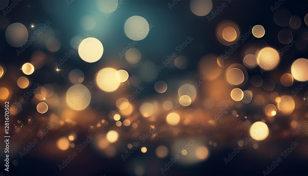 beautiful dark bokeh background with defocused round blurry lights floating in the air magic glittery night abstract header wallpaper design beautiful dark bokeh background with defocused round blurry lights floating in the air magic glittery night abstract header wallpaper design