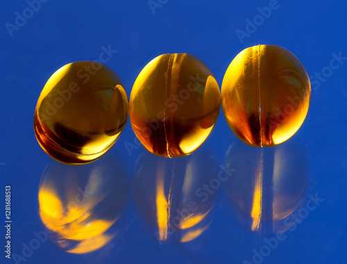 Omega 3 fish oil capsules