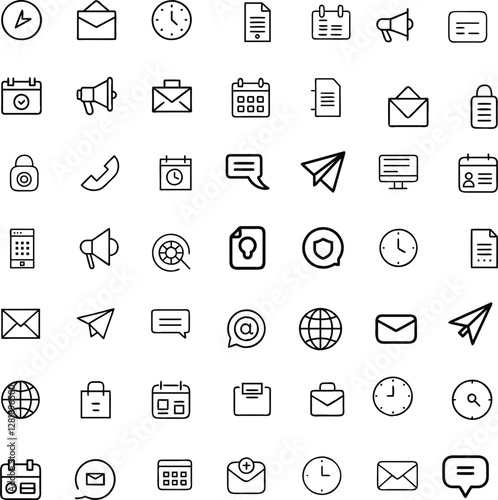 Work Collaboration and Organizational Management Icons for Entrepreneurs