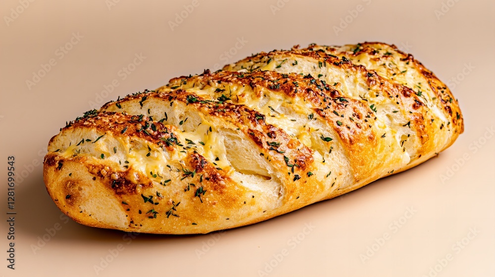 Golden-brown cheesy bread, baked to perfection. A delicious treat for any occasion! Golden-brown cheesy bread, baked to perfection. A delicious treat for any occasion!