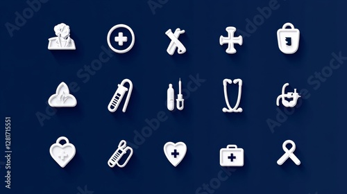 Medical Icons Collection for Health and Wellness Themes