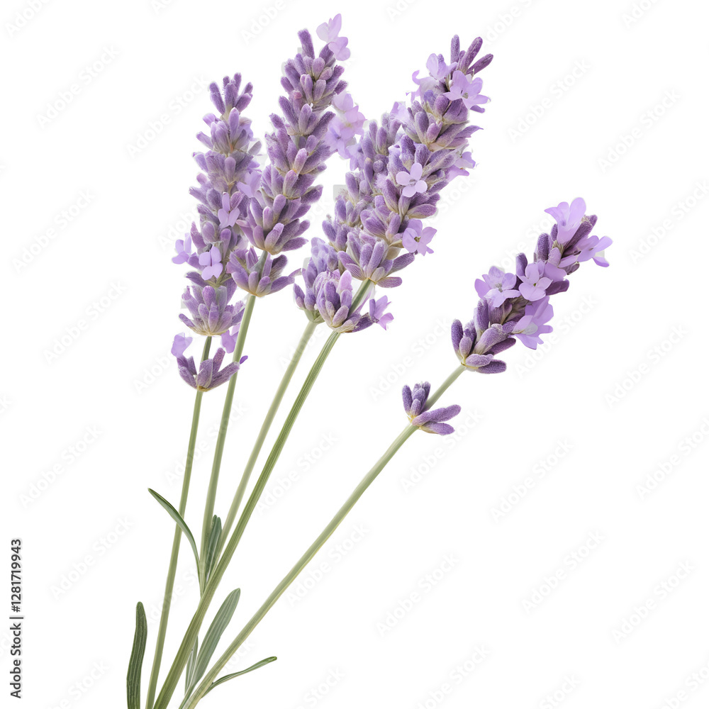 bunch of lavender on transparent background bunch of lavender on transparent background