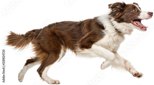 Exciting Dog in Motion