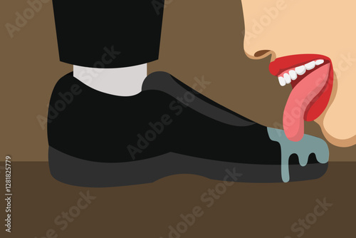 flatterer illustration concept illustration