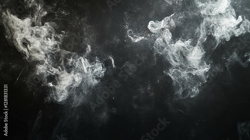 Chalkboard texture with subtle chalk dust effect for creative backgrounds and designs