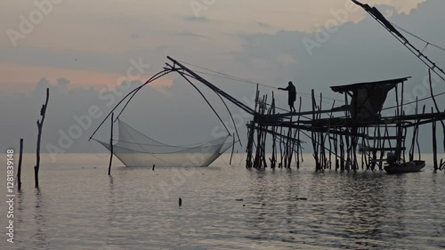 square dip net