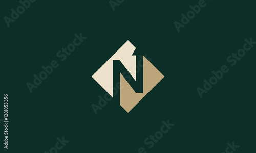 Free Download Letter N up north monogram logo design - GFXLoad