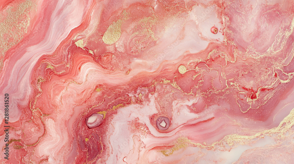 Elegant glossy pink marble texture enhanced for interior design and decor Elegant glossy pink marble texture enhanced for interior design and decor
