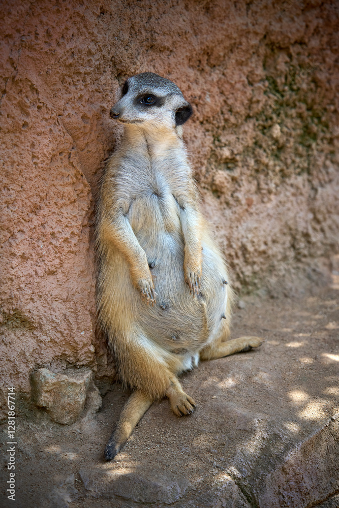 Fototapeta premium meerkat on guard