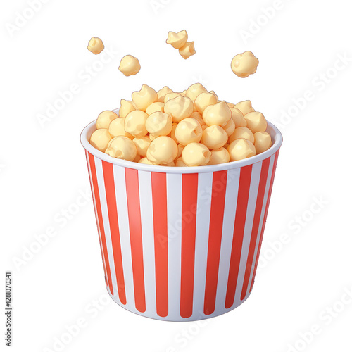 bucket of popcorn