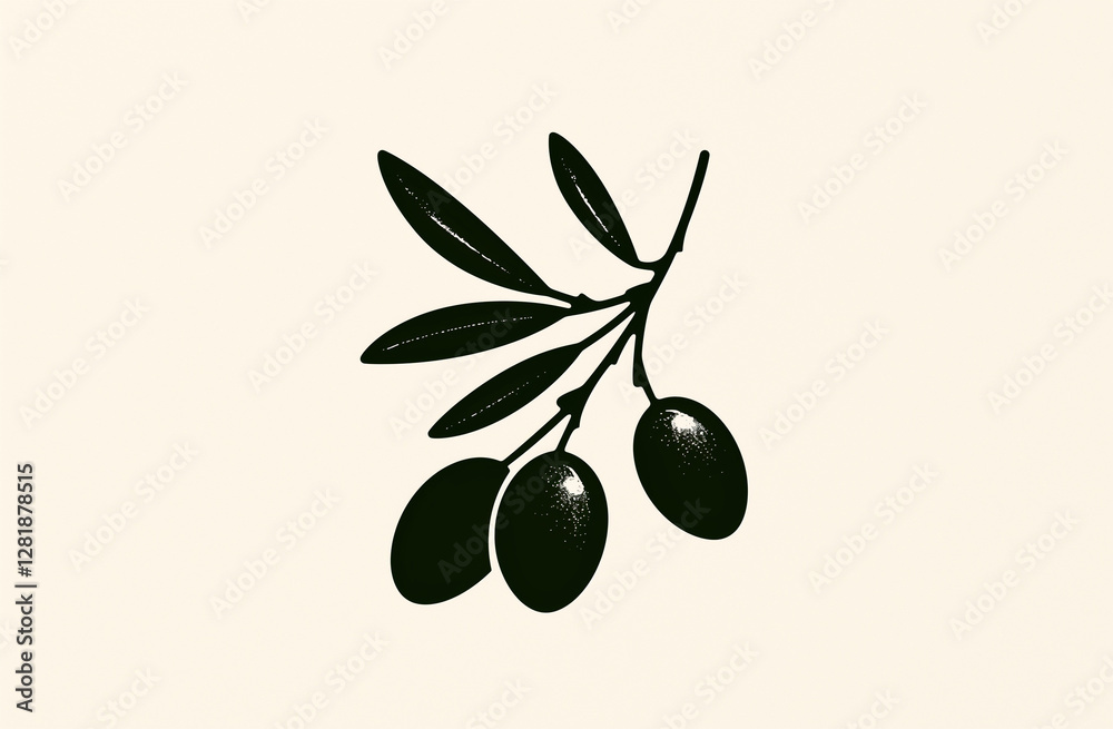 black olives with leaves black olives with leaves