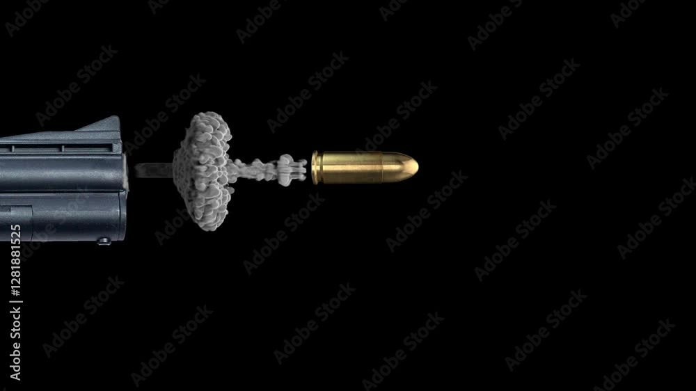Bullet Gun High Quality Animation