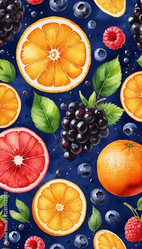 orange and lemon background wallpaper
