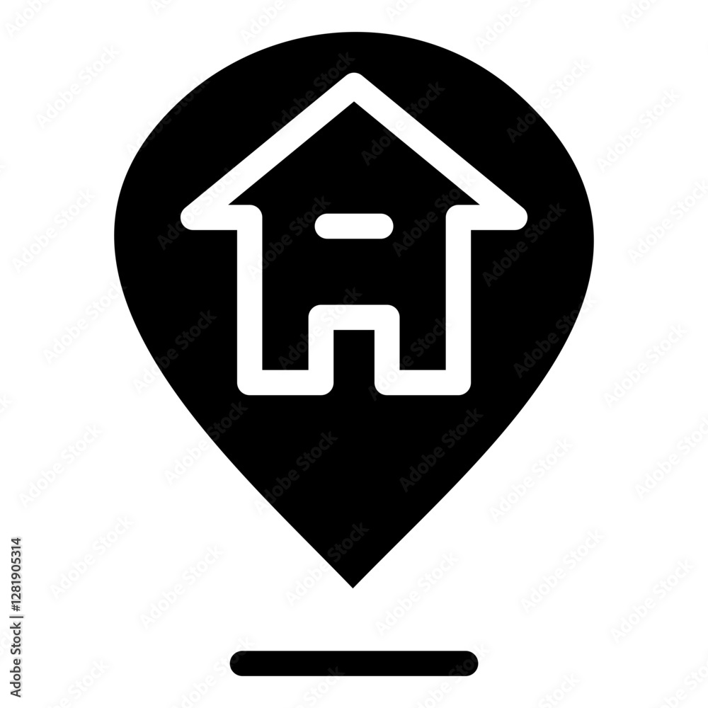 Address Icon For Design Element Address Icon For Design Element