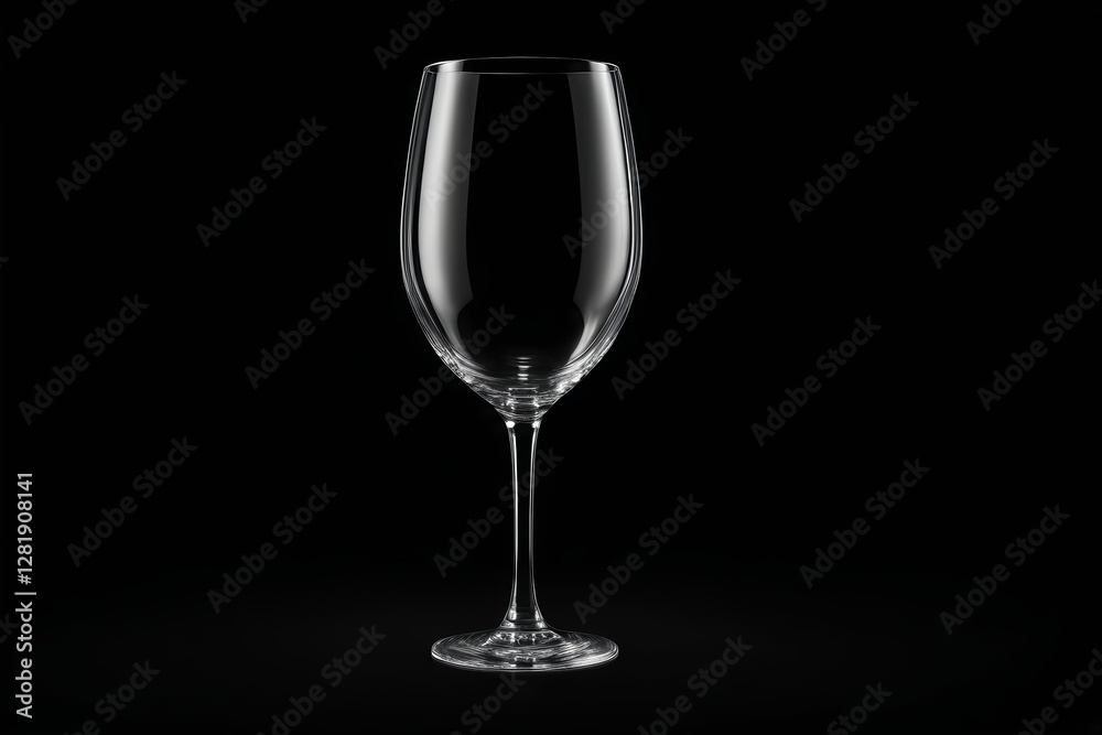 a close up of a wine glass on a black background