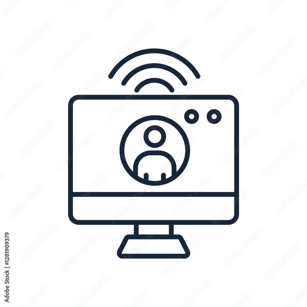 online icon collection .design style with background online icon collection .design style with background