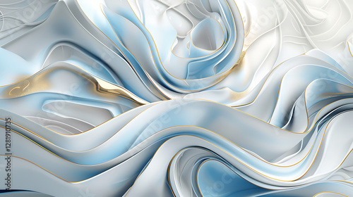 Modern wll frame for canvas art with opulent foliage