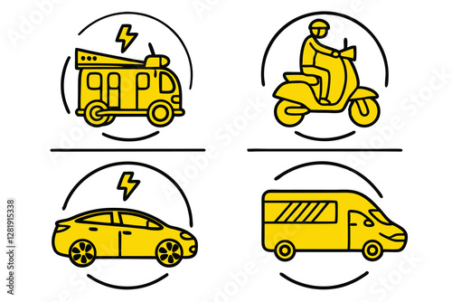 taxi sign vector illustration