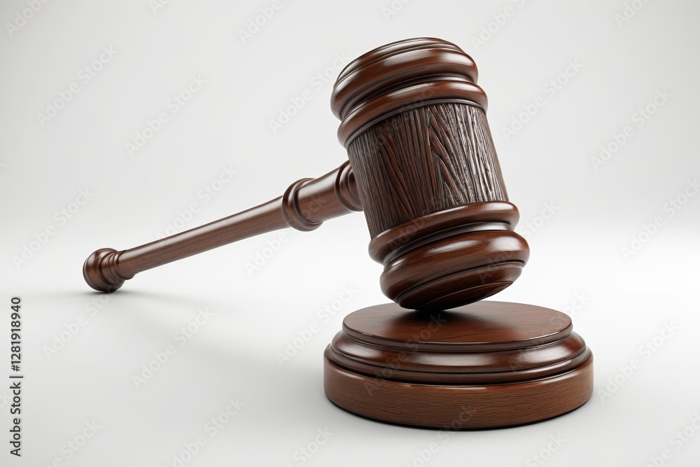 a close up of a wooden gaven on a white surface a close up of a wooden gaven on a white surface