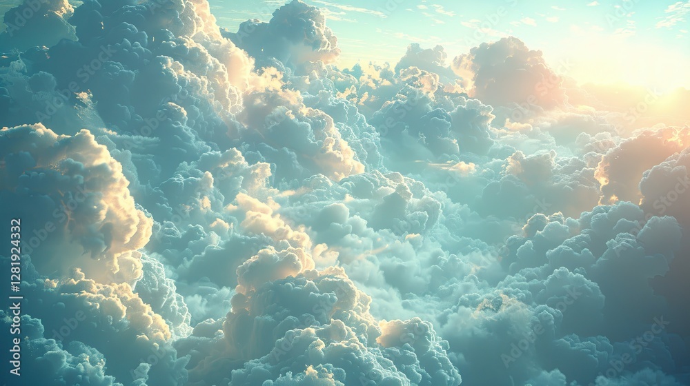Fototapeta premium Cloudy Natural Background