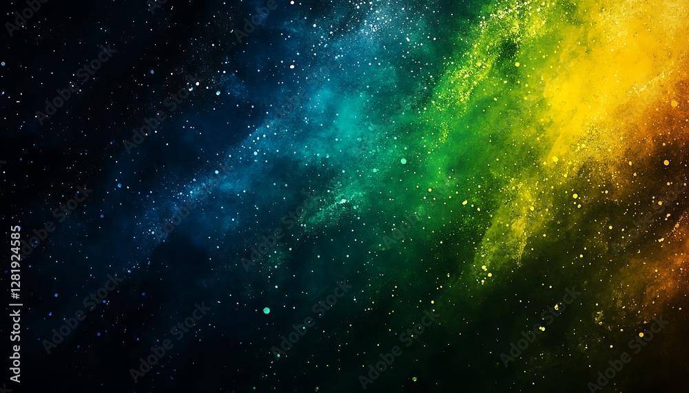 Fototapeta premium Colorful nebula, cosmic dust, space background