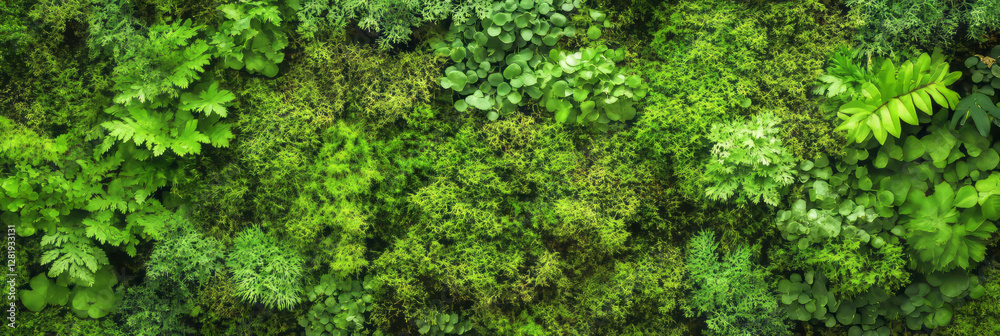 Lush tropical forest texture with pale lime moss for nature design and decor Lush tropical forest texture with pale lime moss for nature design and decor