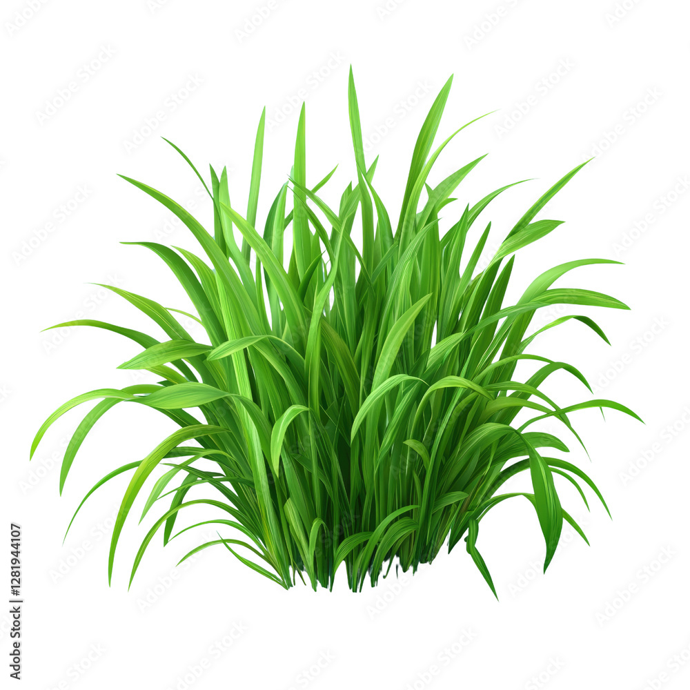 Fototapeta premium Green leaves in front of a green background